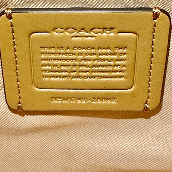 COACH Legacy Jacquard Chelsea Convertible Crossbody Shoulder Bag Beechwood 28892 - Picture 12 of 16